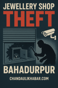 ज्वेलरी की दुकान से सेंधमारी, आभूषण और नकदी चोरी